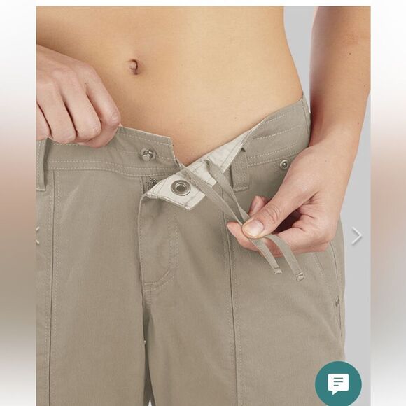 EXCELLENT CONDITION WOMEN’S SIZE 10 KUHL FREE RANGE KHAKI CAPRI - Picture 9 of 12